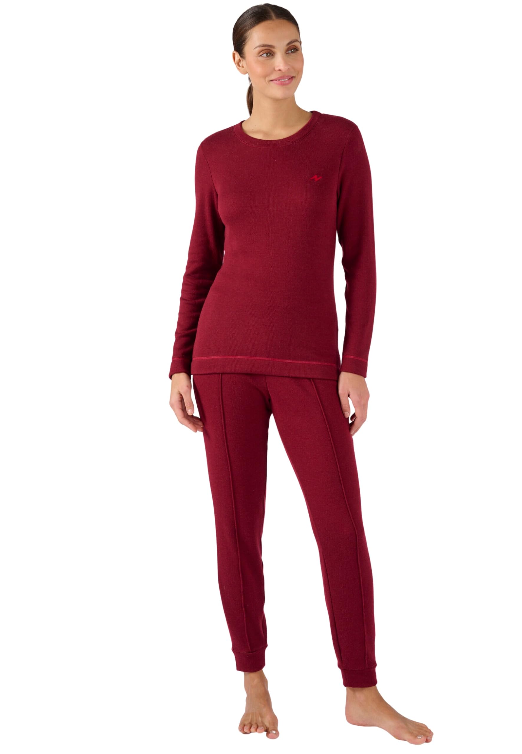 Damart Thermolactyl Sensitive Maglietta Thermolactyl Sensitive in pile da donna grigio XS calore 5