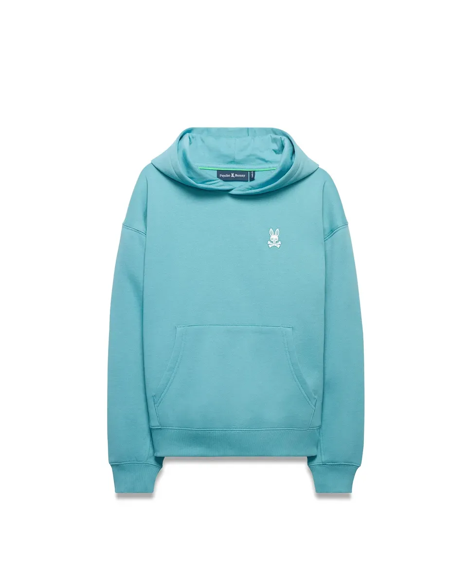 Psycho Bunny Kids Sweatshirts & Hoodies Terrence Fleece felpa con cappuccio blu