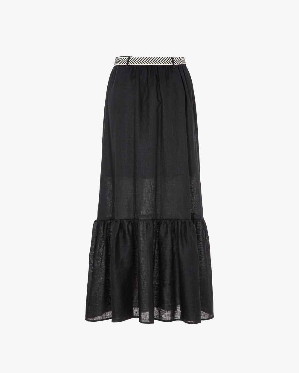 Markup Donna Gonne & Short Gonna in lino con balza gonna