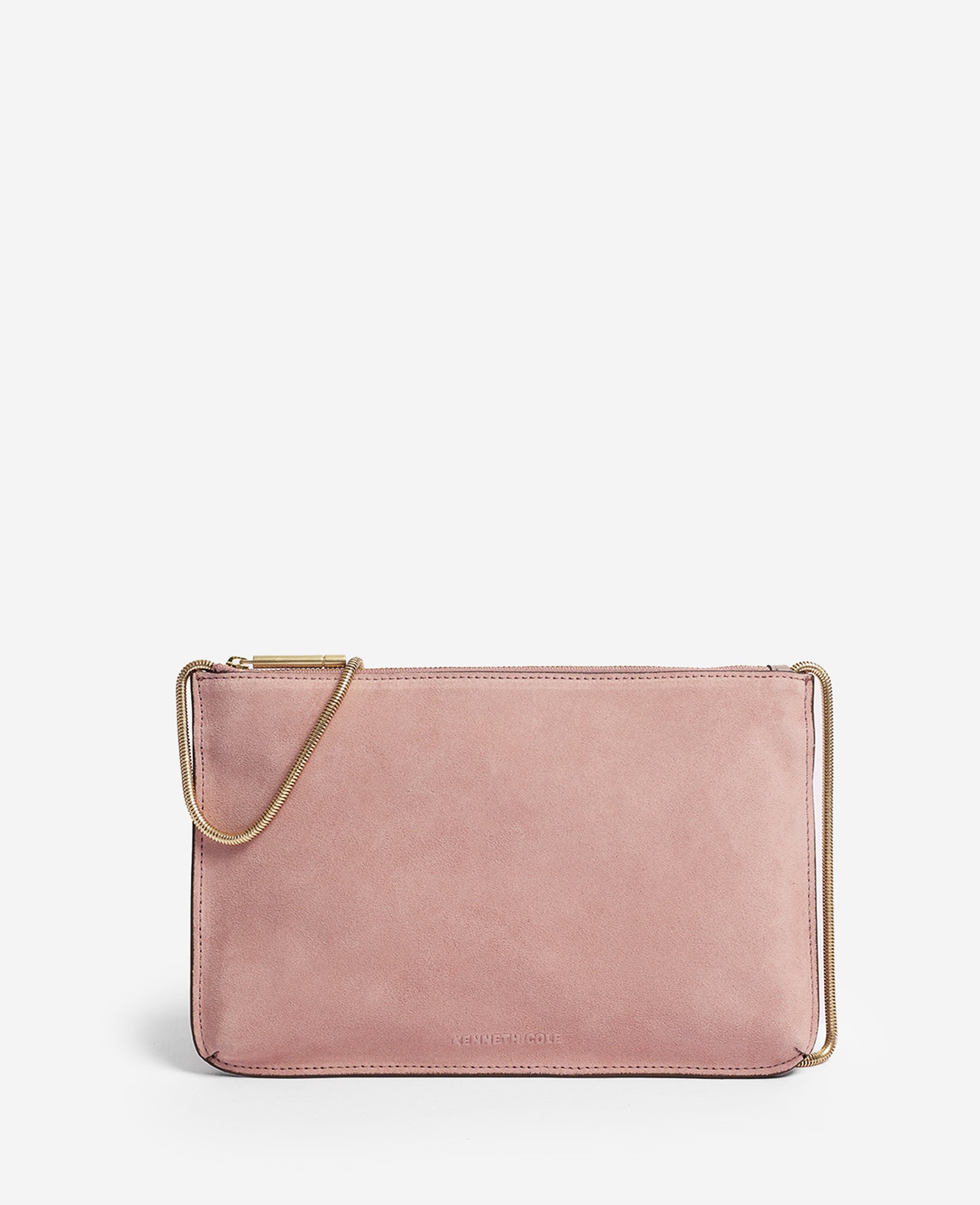 Kenneth Cole Reaction Bags Highline Suede Disco Crossbody Bag borsa lilla scamosciata