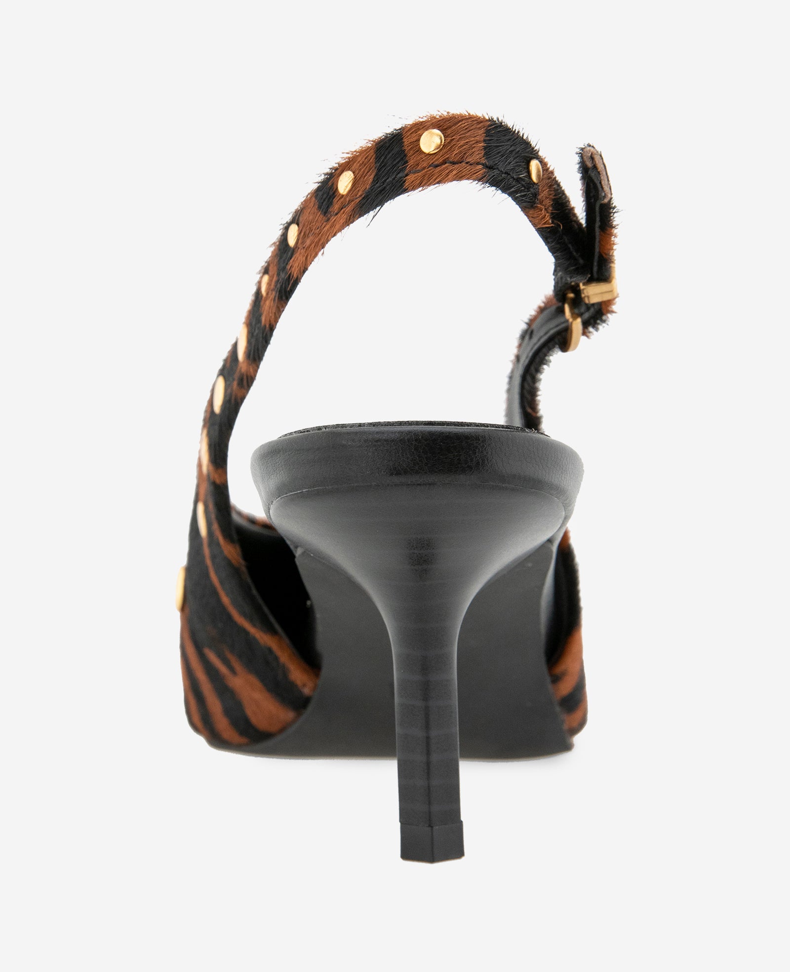 Kenneth Cole Reaction Ulysses slingback tacco pelo tigre 5