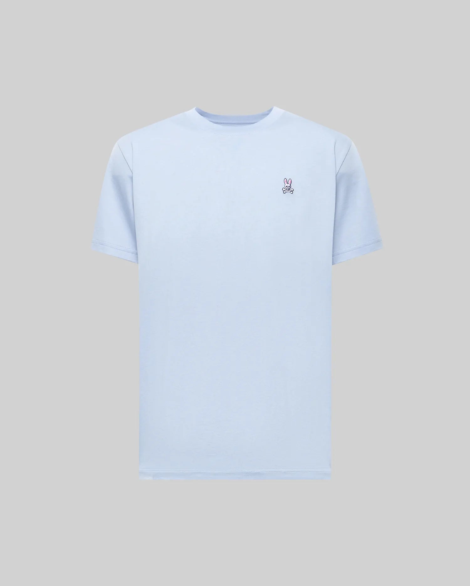 Psycho Bunny Men's Tees Classic Crew Neck Tee B6U014F200 maglietta zen blue cotone Pima