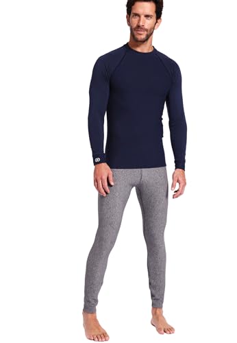 Damart Thermolactyl Maglietta girocollo Comfort Thermolactyl 4 da uomo maglia termica