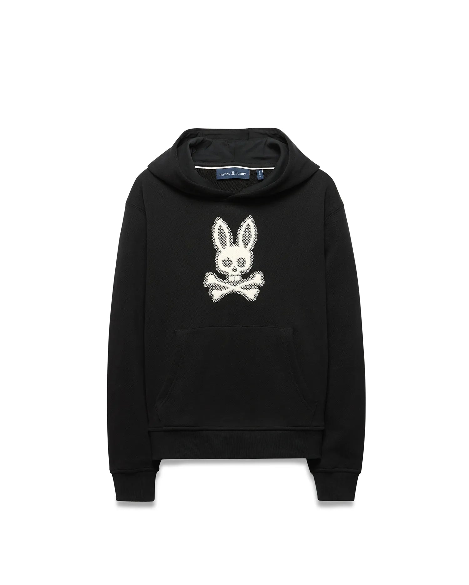 Psycho Bunny Kids Sweatshirts & Hoodies Samson Bunny Hoodie KT0500119 felpa nera