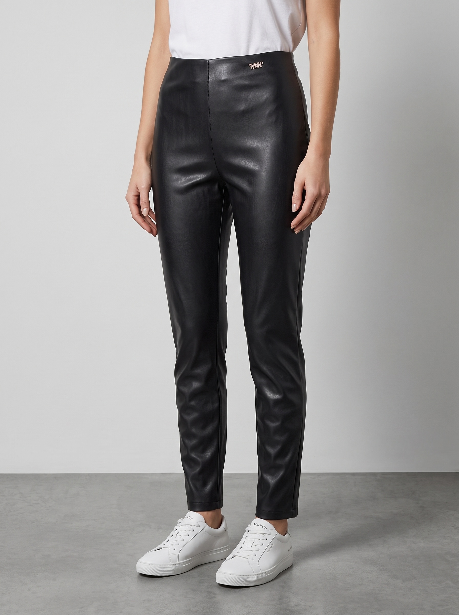 Markup Donna Jeans & Pantaloni Leggings in similpelle effetto pelle