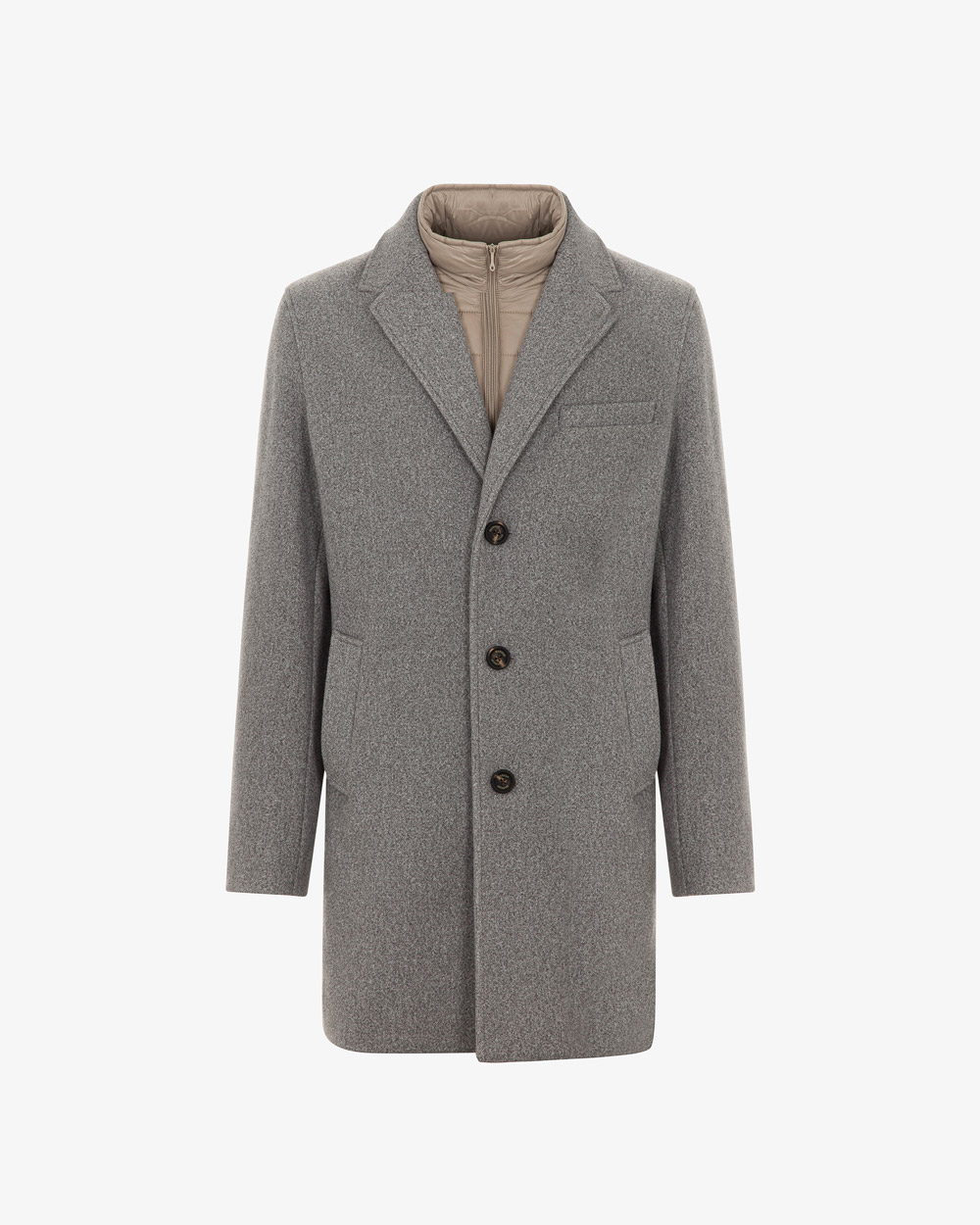 Markup Uomo Cappotti Cappotto monopetto pettorina uomo