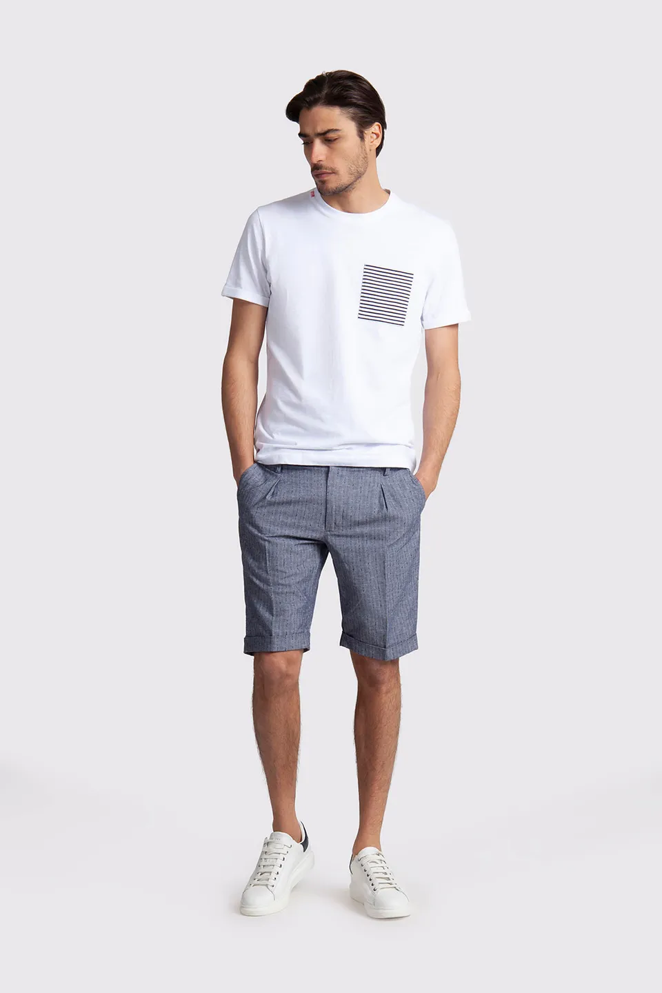Markup Uomo Felpe & T-shirt T-shirt taschino quadrato
