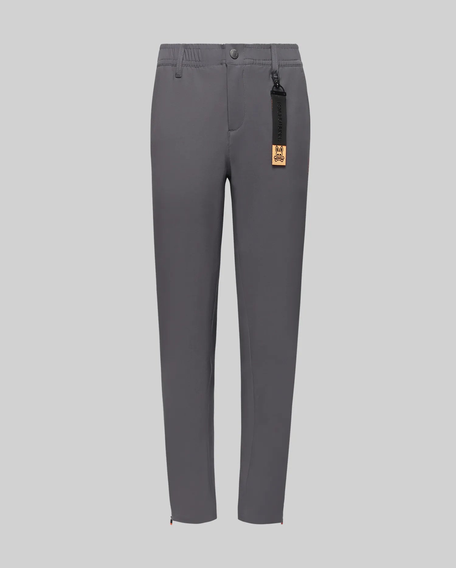 Psycho Bunny Kids Bottoms Mathieu Commuter Pant KB0600002 pantaloni Blackened Pearl elasticizzati