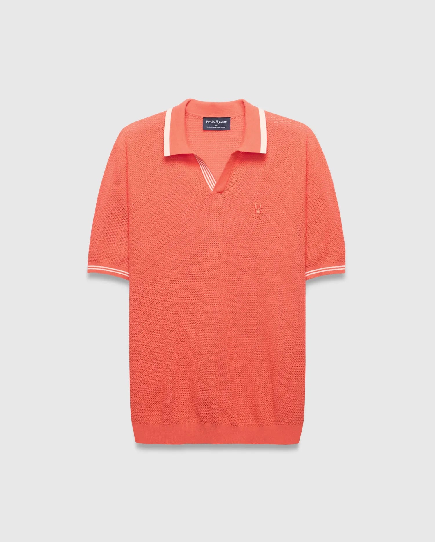 Psycho Bunny Innis Polo MT0100160 polo Emberglow 660 in cotone