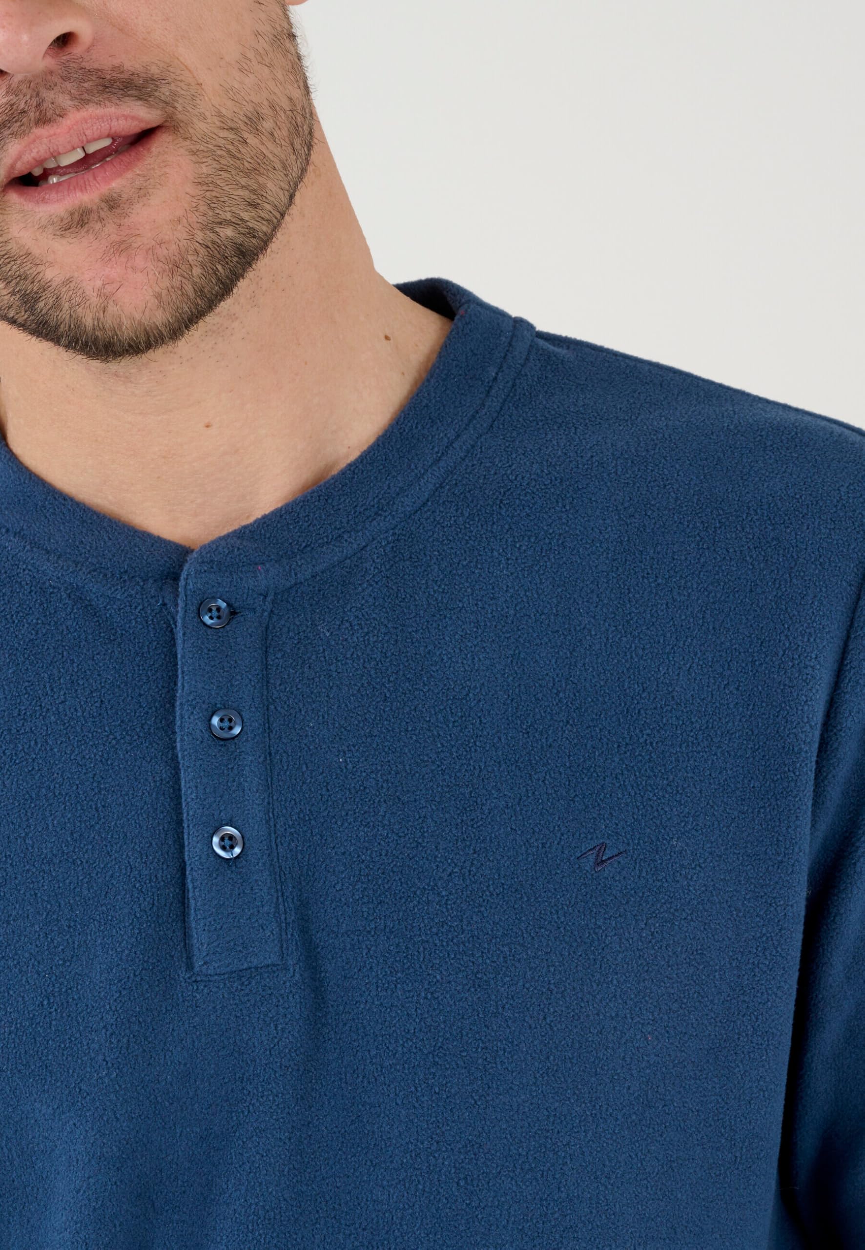 Damart Homewear Pigiama Thermolactyl in Pile uomo taglia S