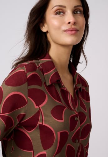 Damart Prêt-à-porter Camicetta Maglia Stretch verde donna