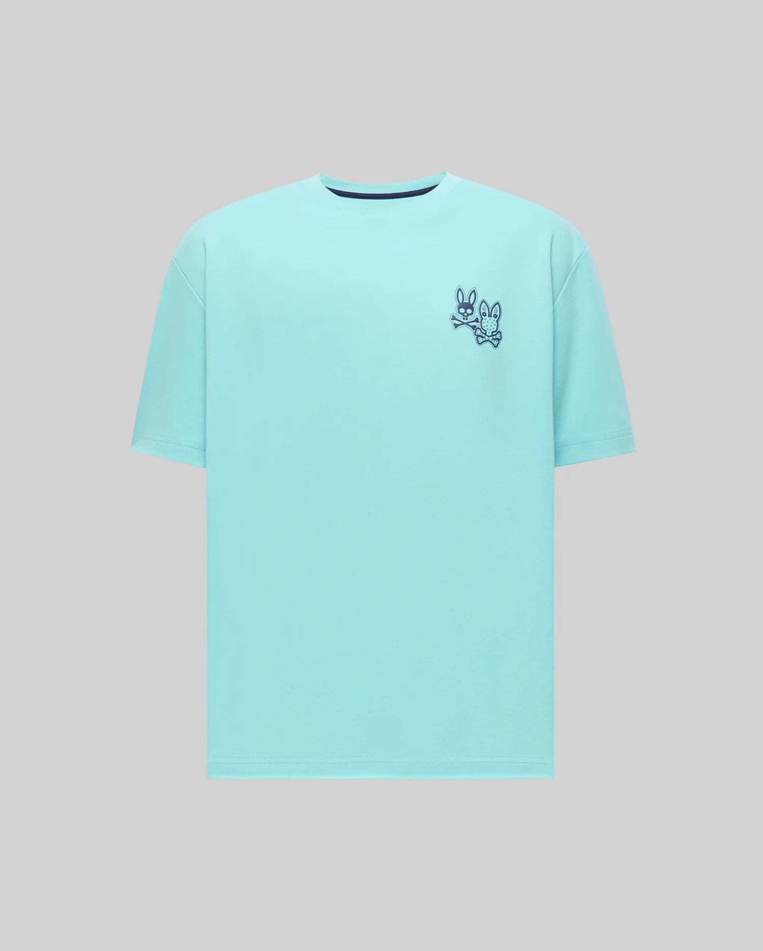 Psycho Bunny Men's Tees Luke Back Graphic Tee maglietta 409 Antigua Sand oversize