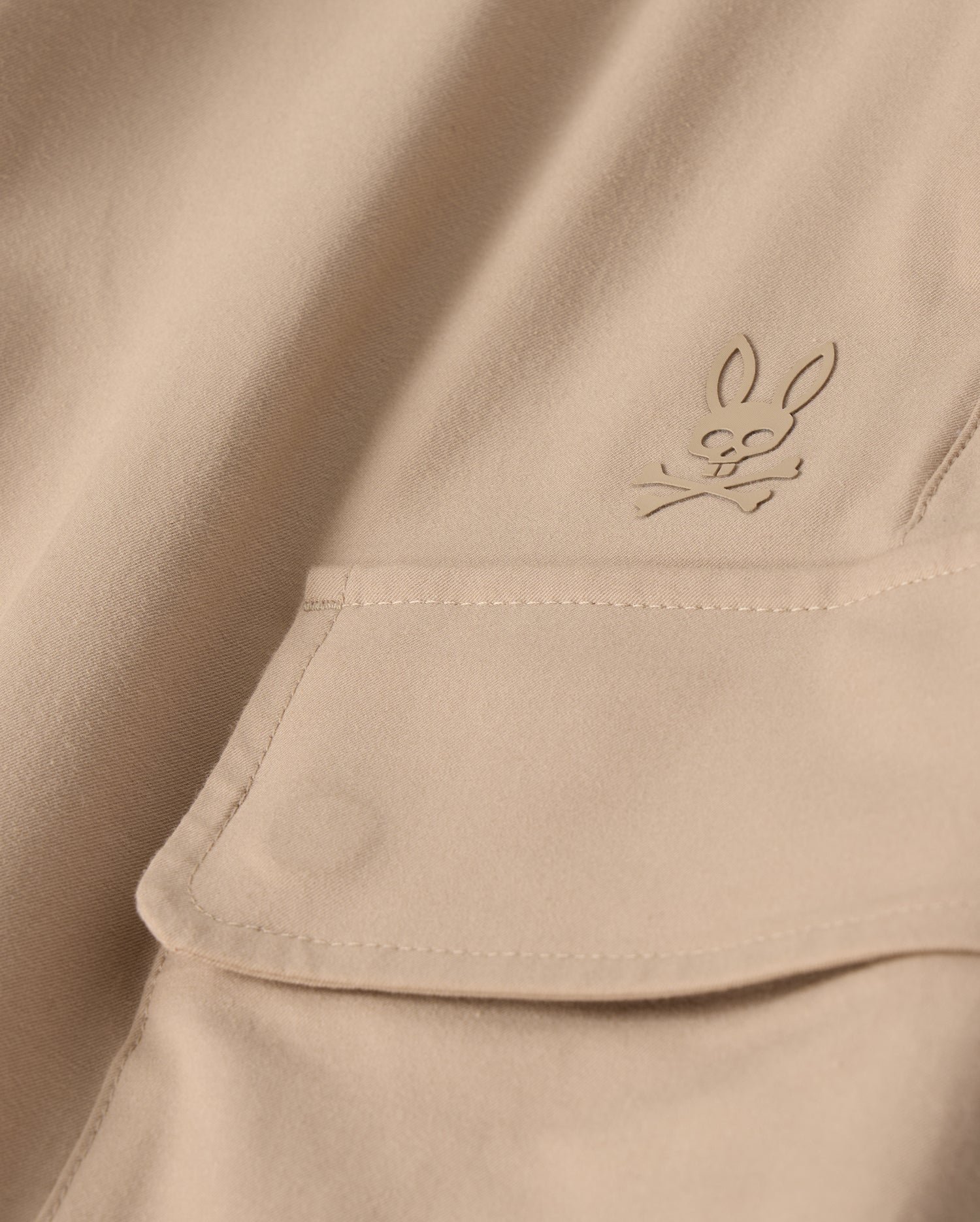 Psycho Bunny Men's Pants MENS LLOYD CARGO JOGGER 29 1/2 L B6P159B200 jogger 29 stone