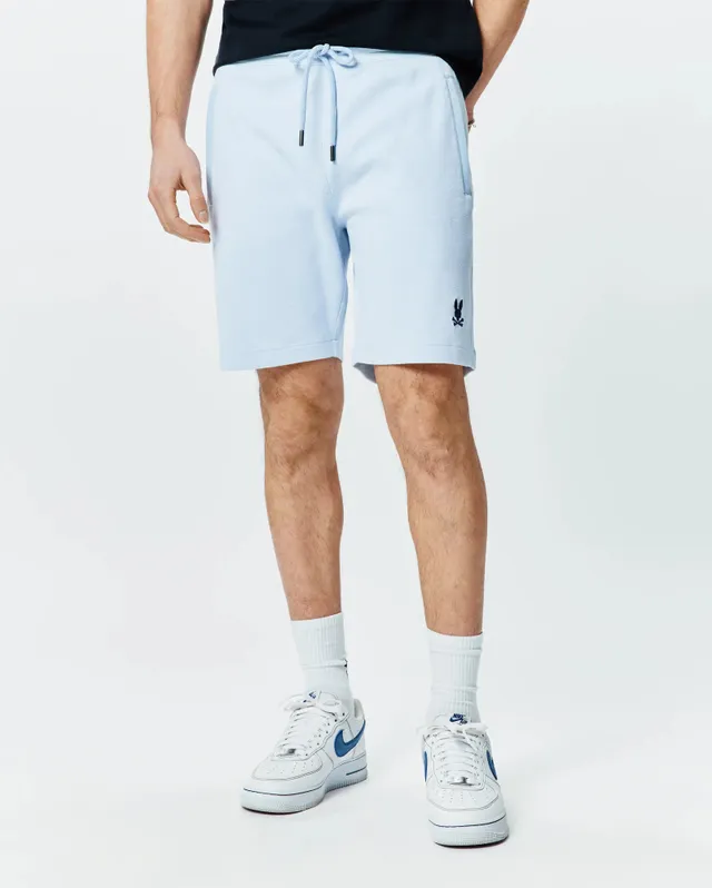 Psycho Bunny Men's Shorts Keith Short 8" MB0900045 pantaloncini blu