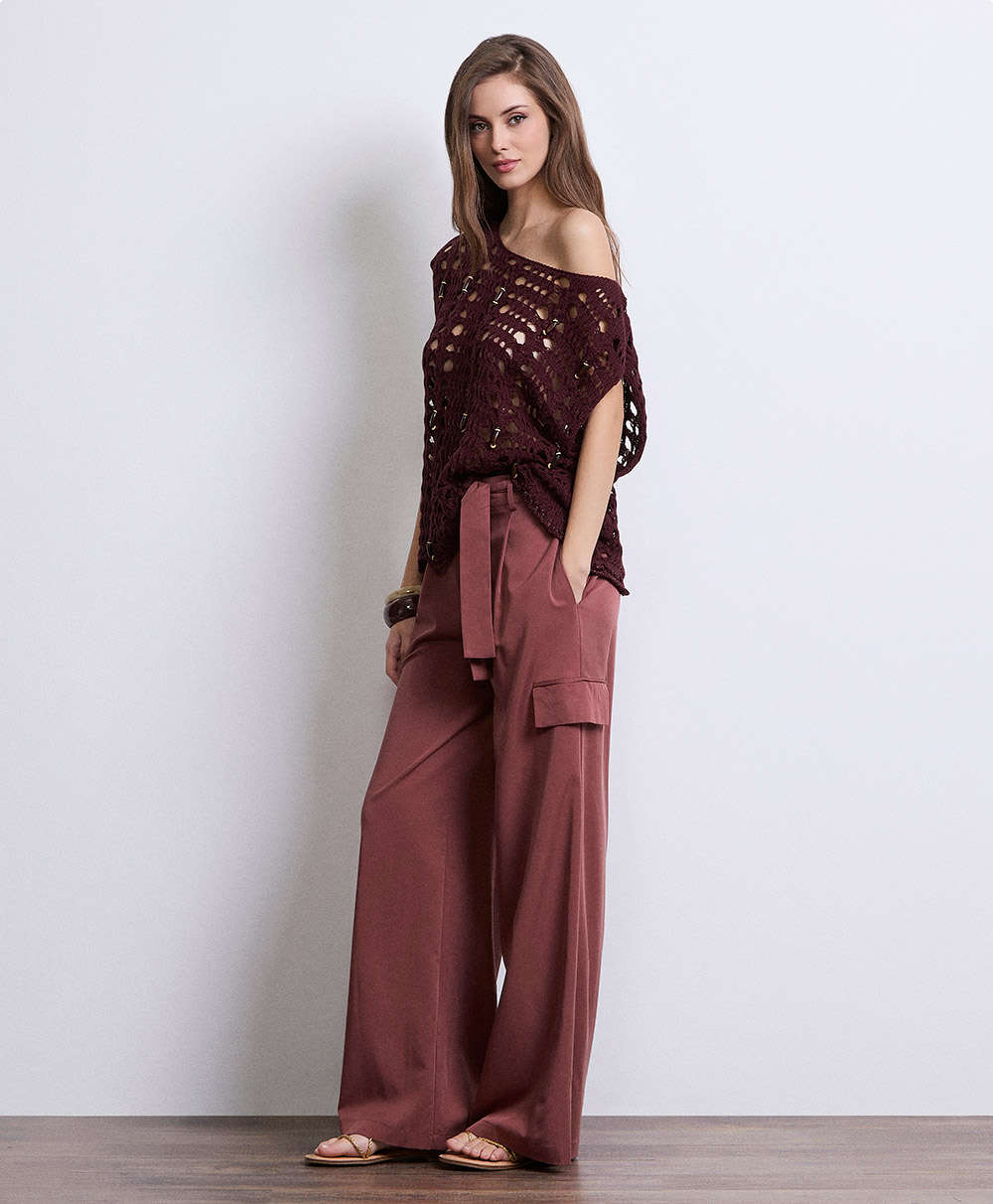 Markup Donna Jeans & Pantaloni Pantapalazzo con tasche laterali pantalone