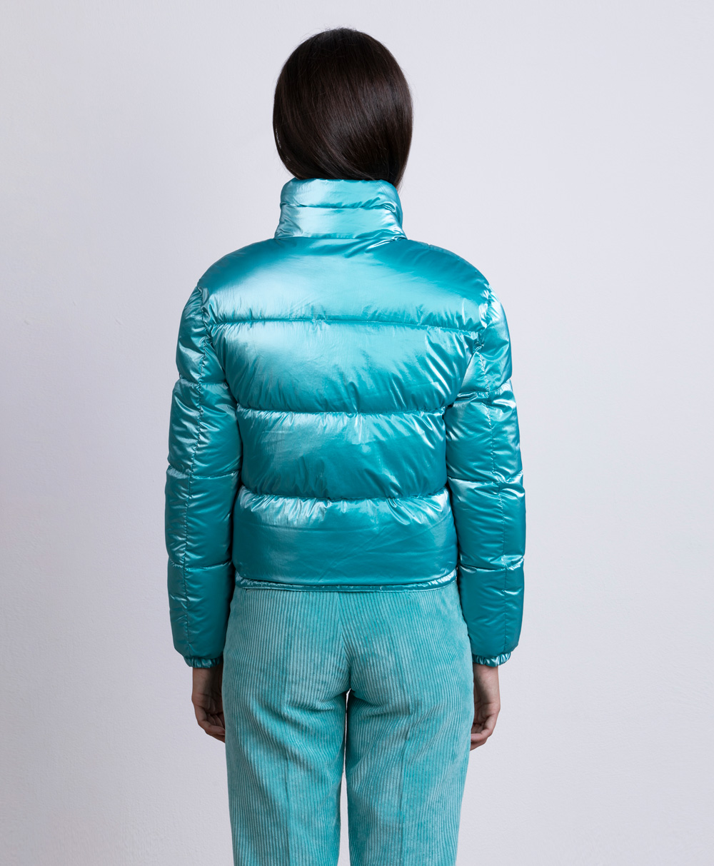 Markup Donna Giacche & Giubbotti Giubbino corto nylon spalmato giubbino