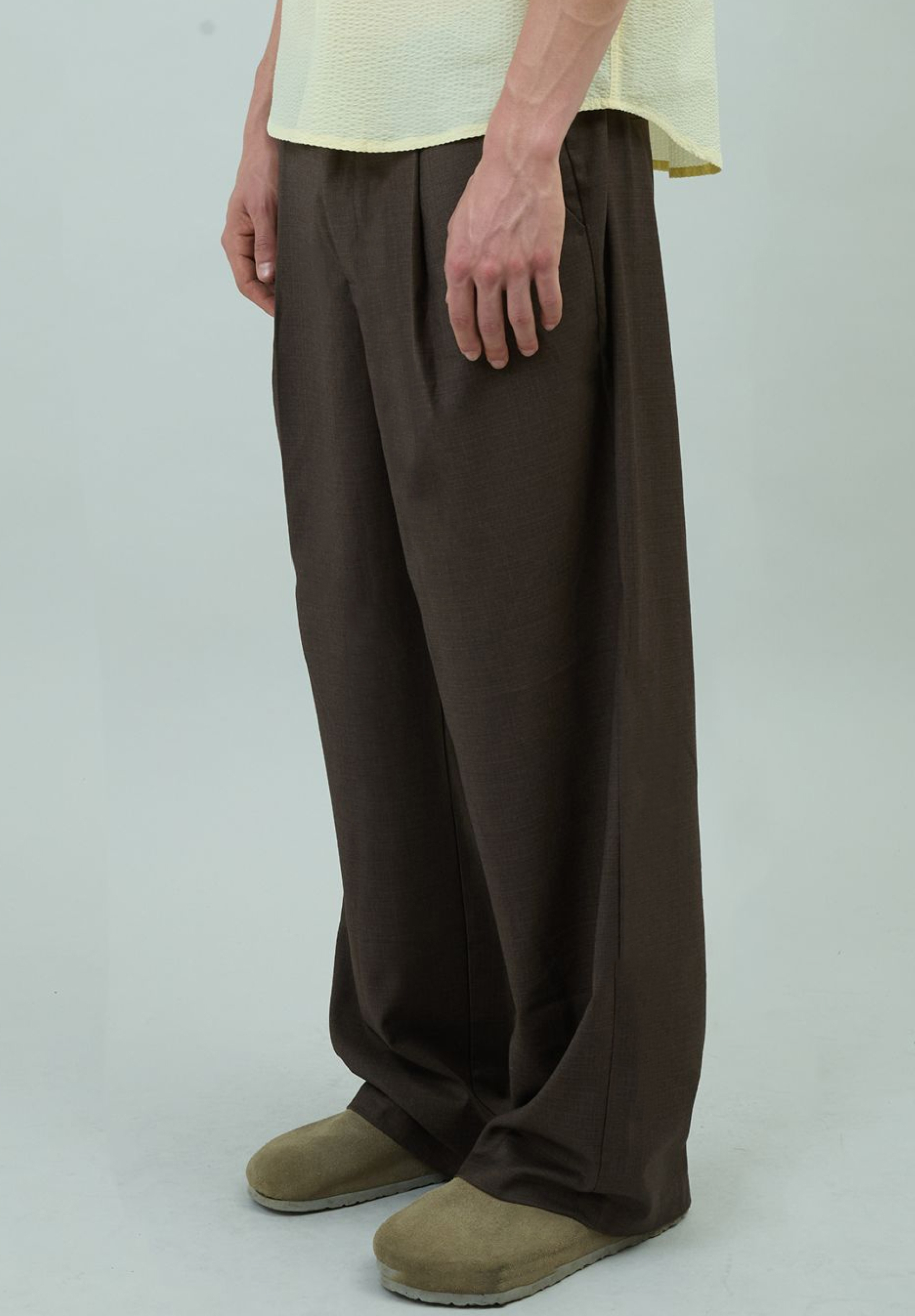 House Of Sunny Women's Shorts & Trousers PLEATED SUIT TROUSER pantaloni sartoriali