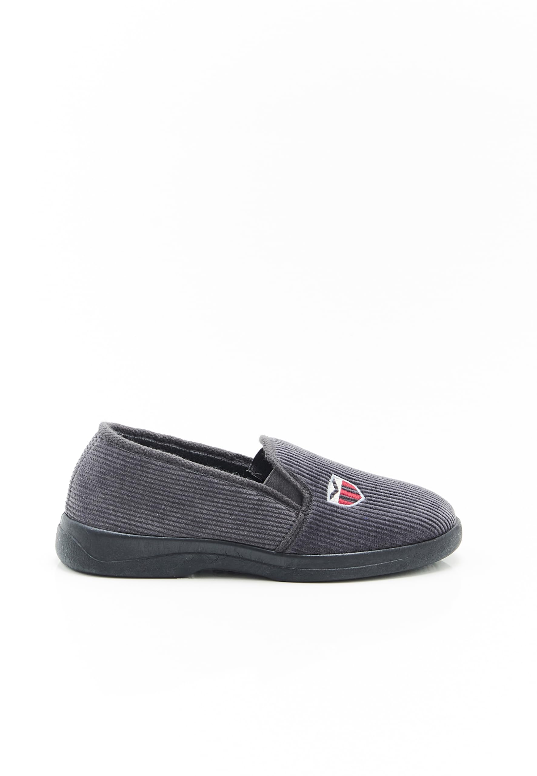 Damart Calzature Pantofole da uomo in velluto a coste grigio 44 EU