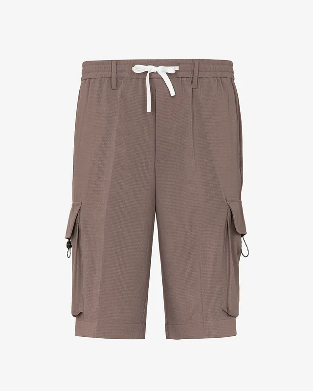 Markup Uomo Pantaloni & Bermuda Bermuda cargo seersucker