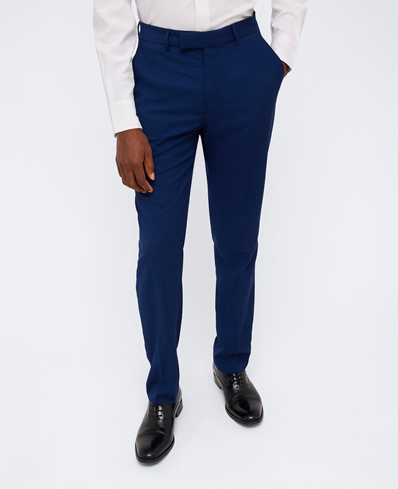 Kenneth Cole Reaction Clothing Ready Flex Suit Separate Pant pantaloni blu