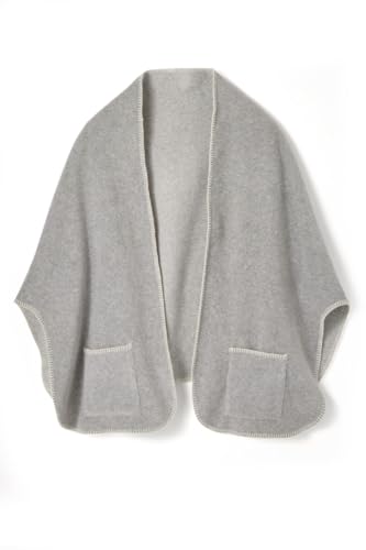 Damart Accessori Scialle casalingo in Pile Thermolactyl con tasche