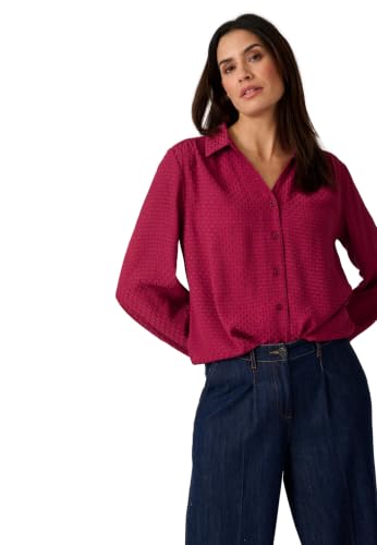 Damart Prêt-à-porter camicetta jacquard in viscosa