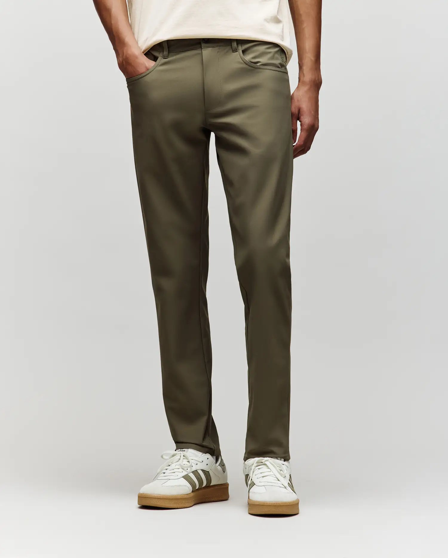 Psycho Bunny Men's Pants Maverick 10K Step Pant pantaloni 31½" Kalamata stretch