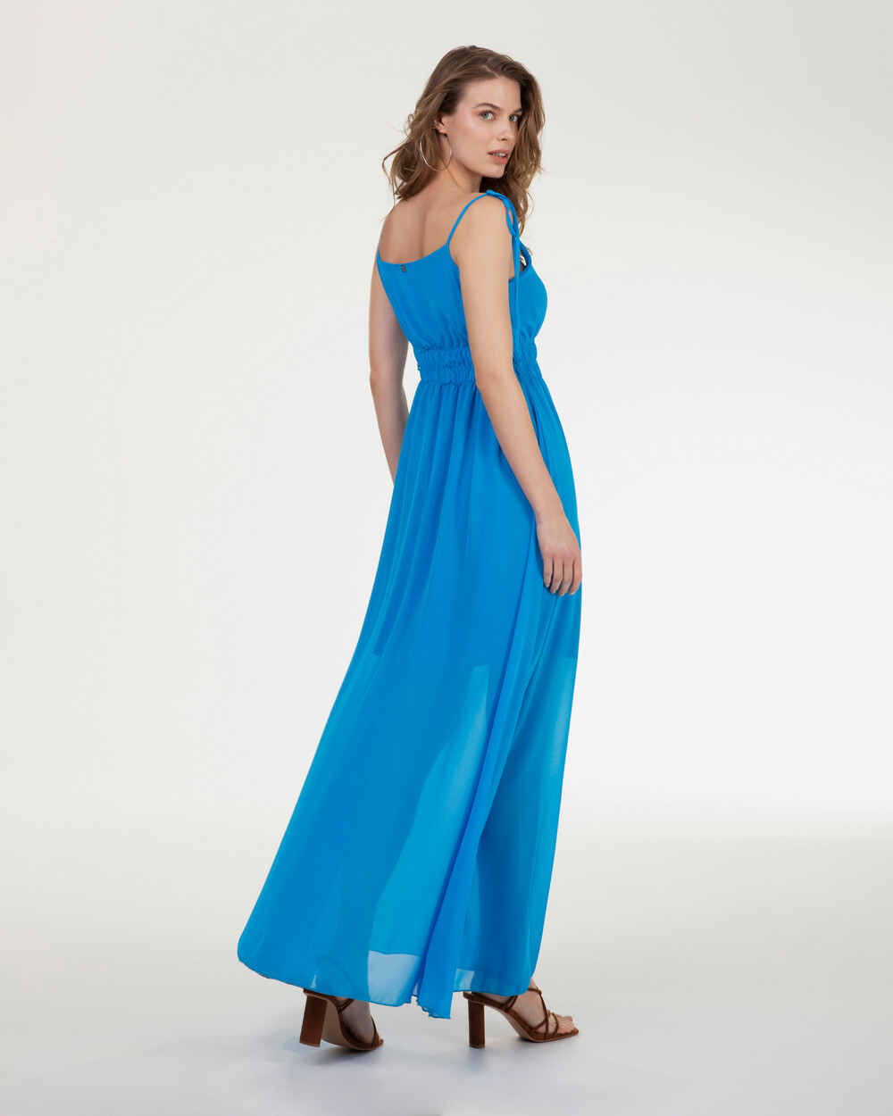 Markup Donna Vestiti Abito lungo in georgette donna