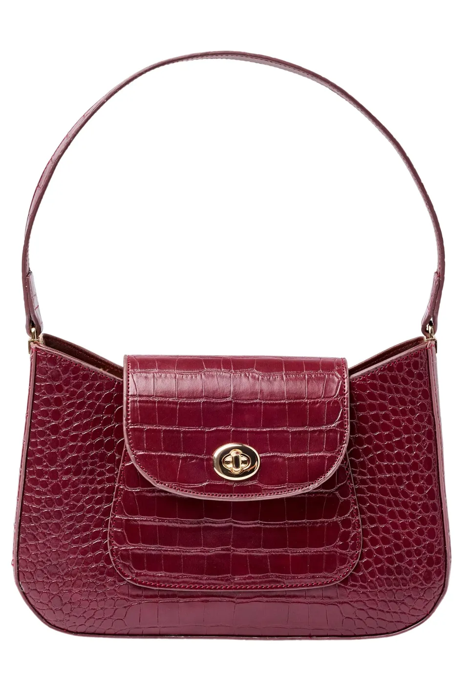Damart Accessori Borsa da donna effetto rettile 27 x 17 x 6 cm