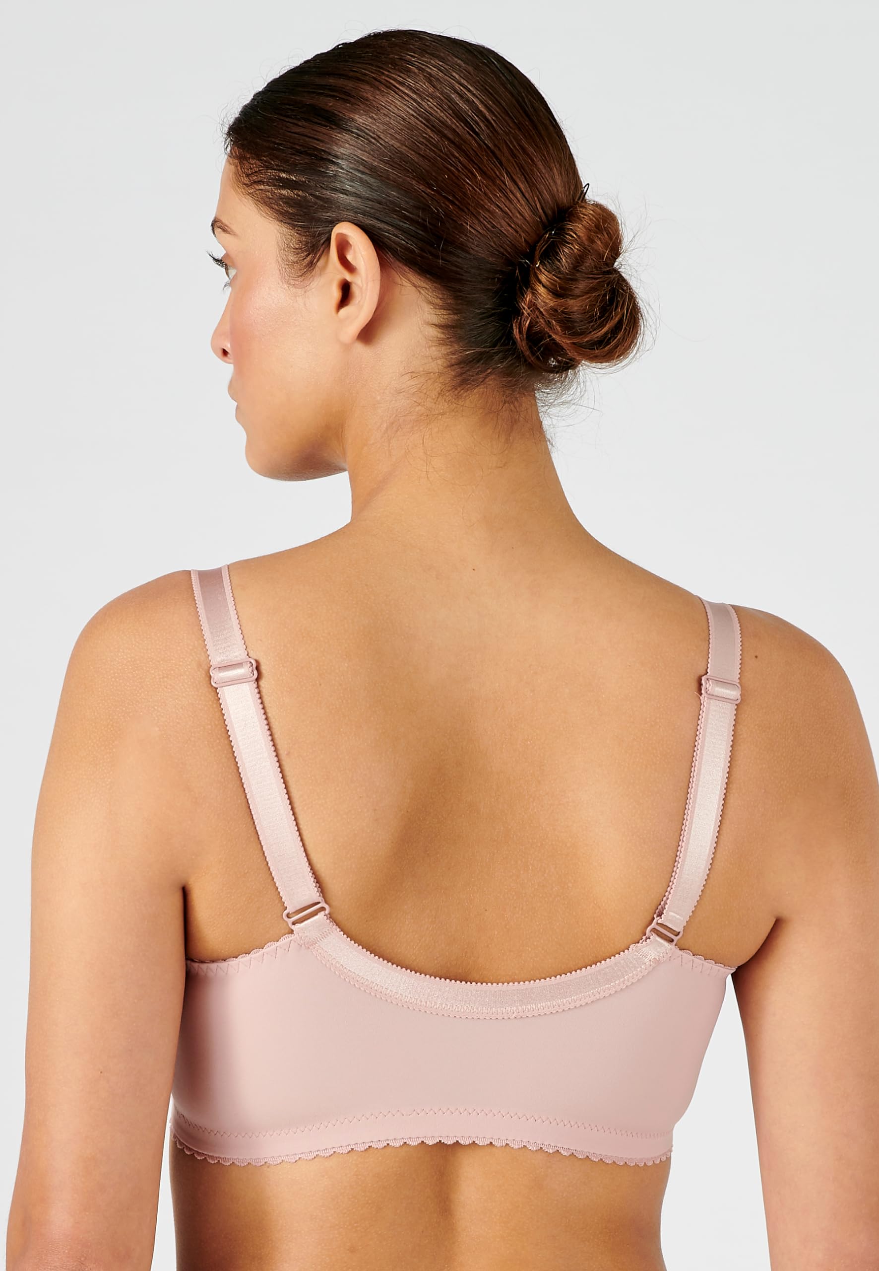 Damart Biancheria intima Reggiseno senza ferretto apertura frontale 105 rosa antico