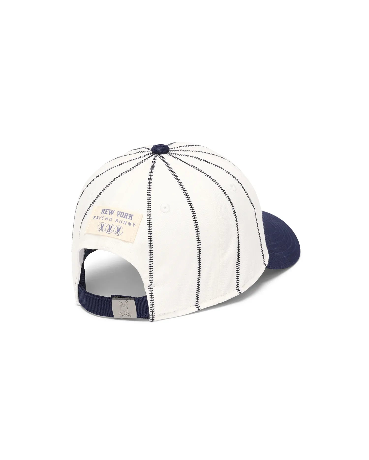 Psycho Bunny Accessories MEN'S NATHANIEL SOFT BASEBALL CAP - MO1500147 cappellino blu cotone