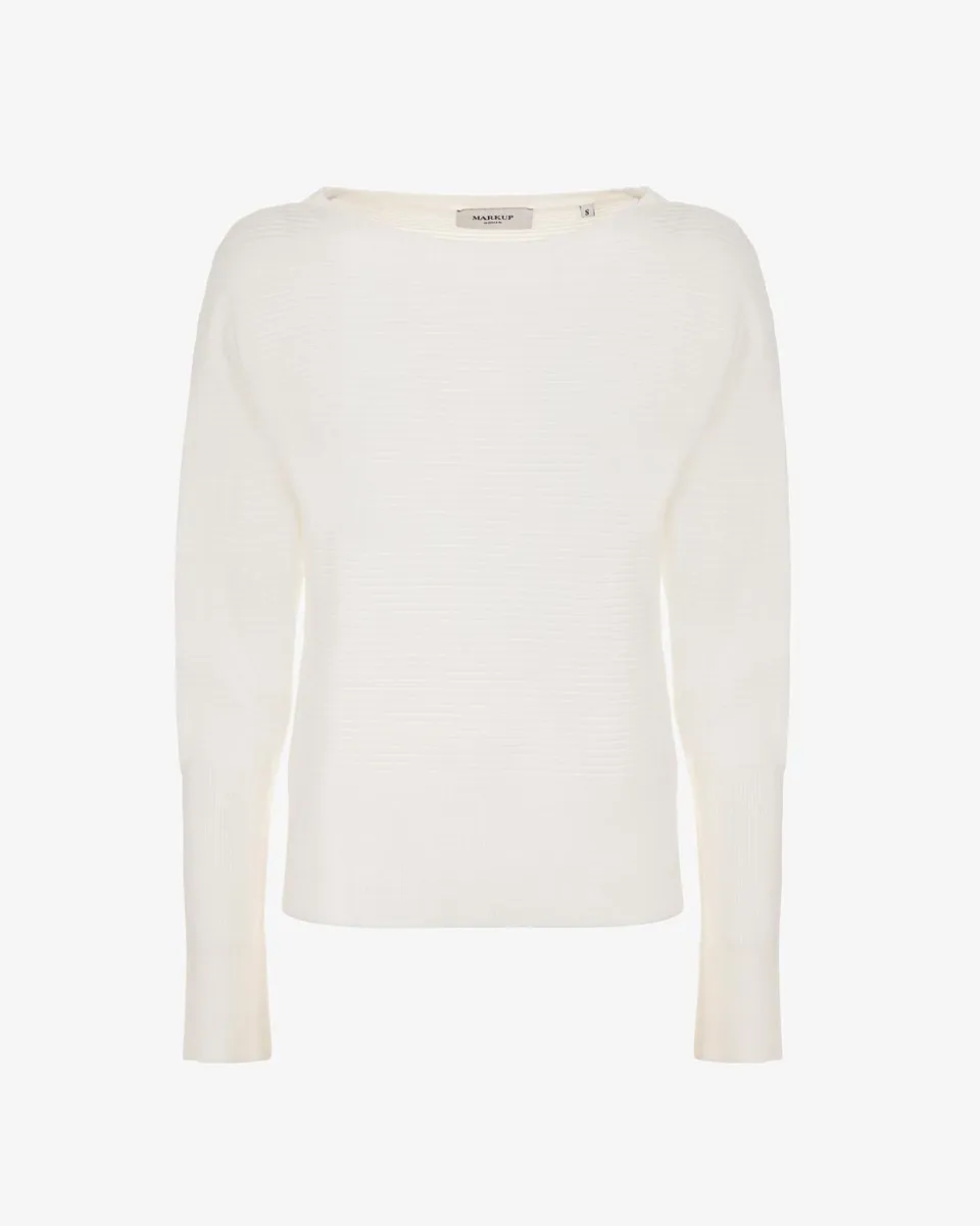 Markup Donna Maglieria Pullover girocollo punto links