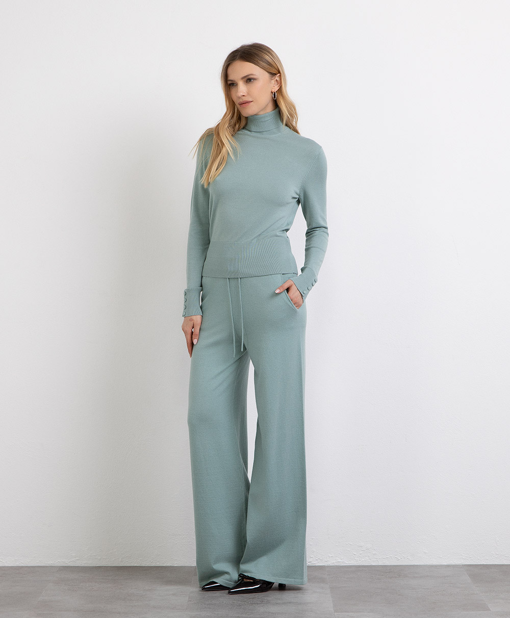 Markup Donna Maglieria Dolcevita in viscosa maglia