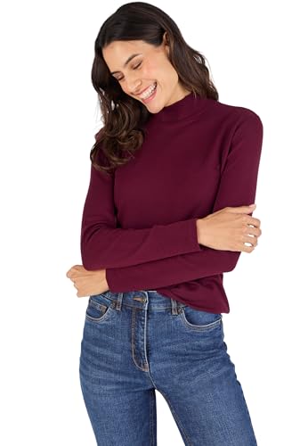 Damart Thermolactyl Sottomaglione collo alto a costine donna