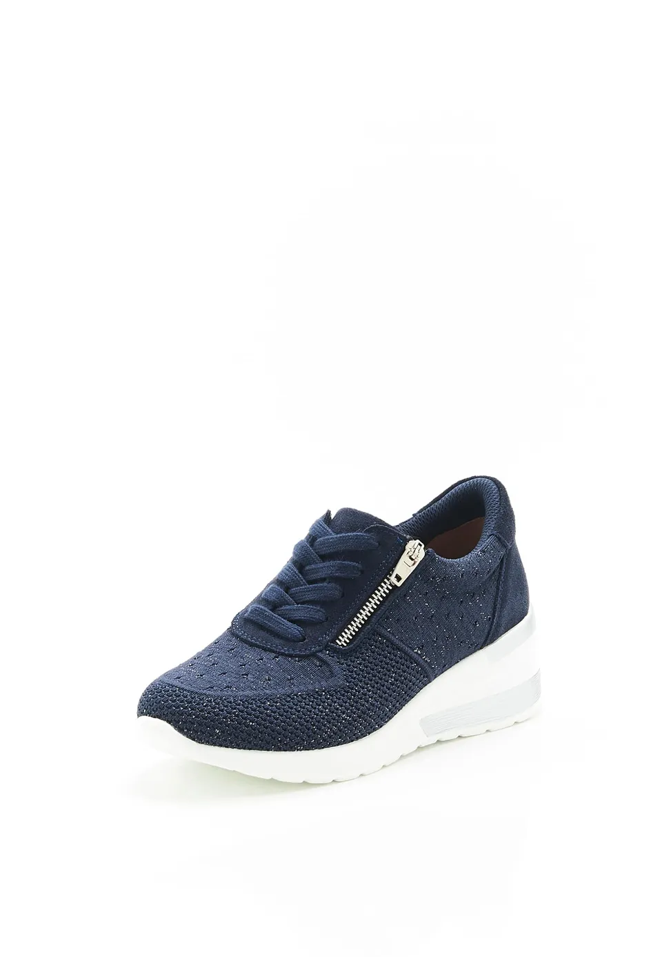 Damart Climatyl sneakers donna zeppa 5 cm taglia 38