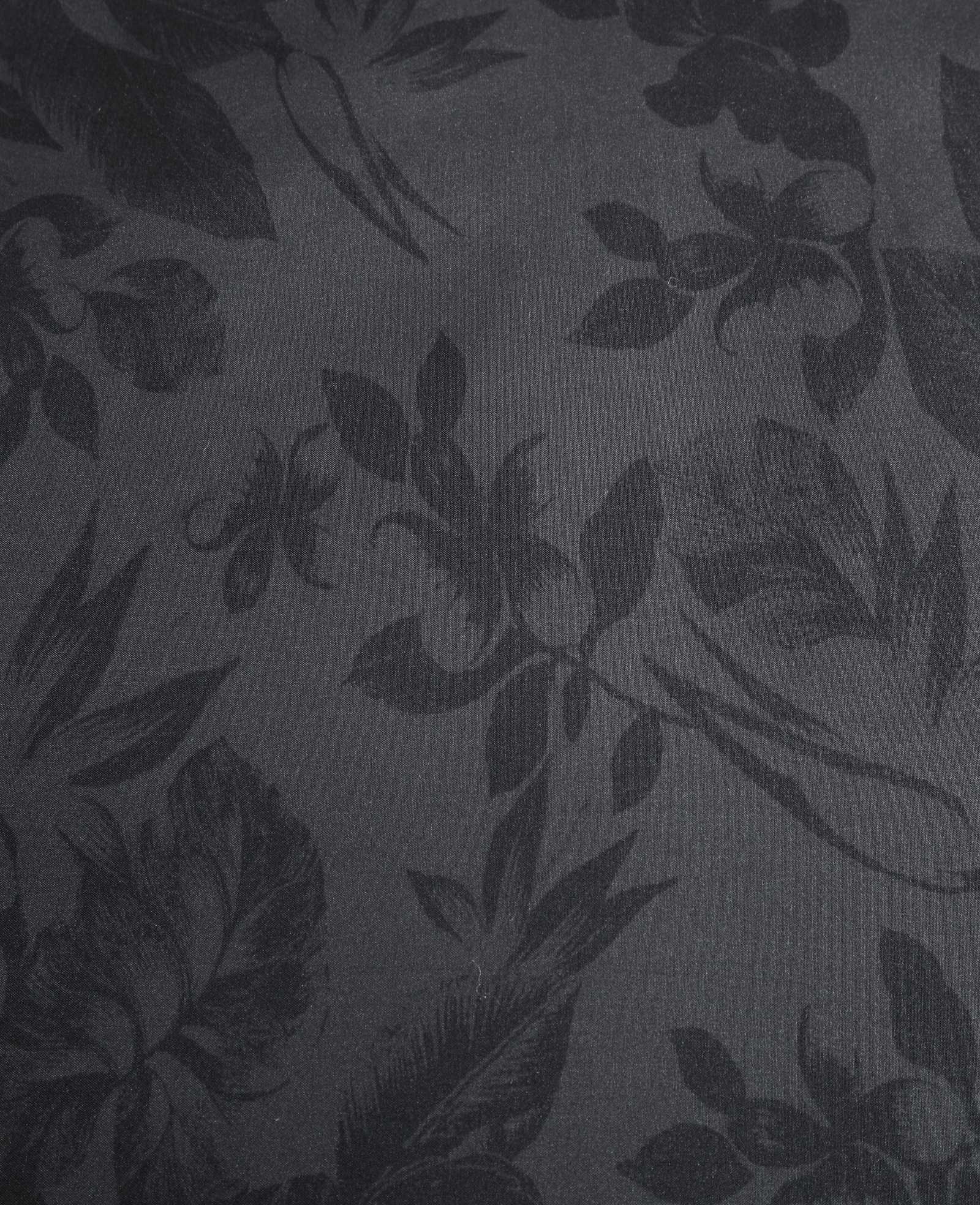 Kenneth Cole Reaction Home & Bedding Silhouette Floral Comforter + Sham Set set piumino antracite