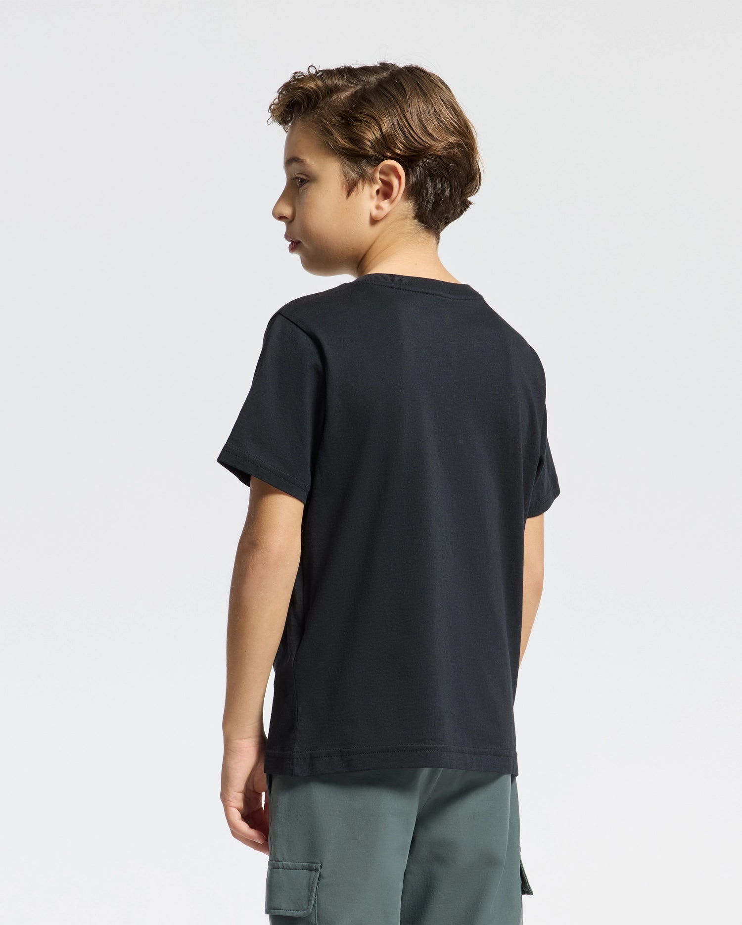 Psycho Bunny Kids Tees B0U014CRPC t-shirt girocollo 001 Black cotone Pima