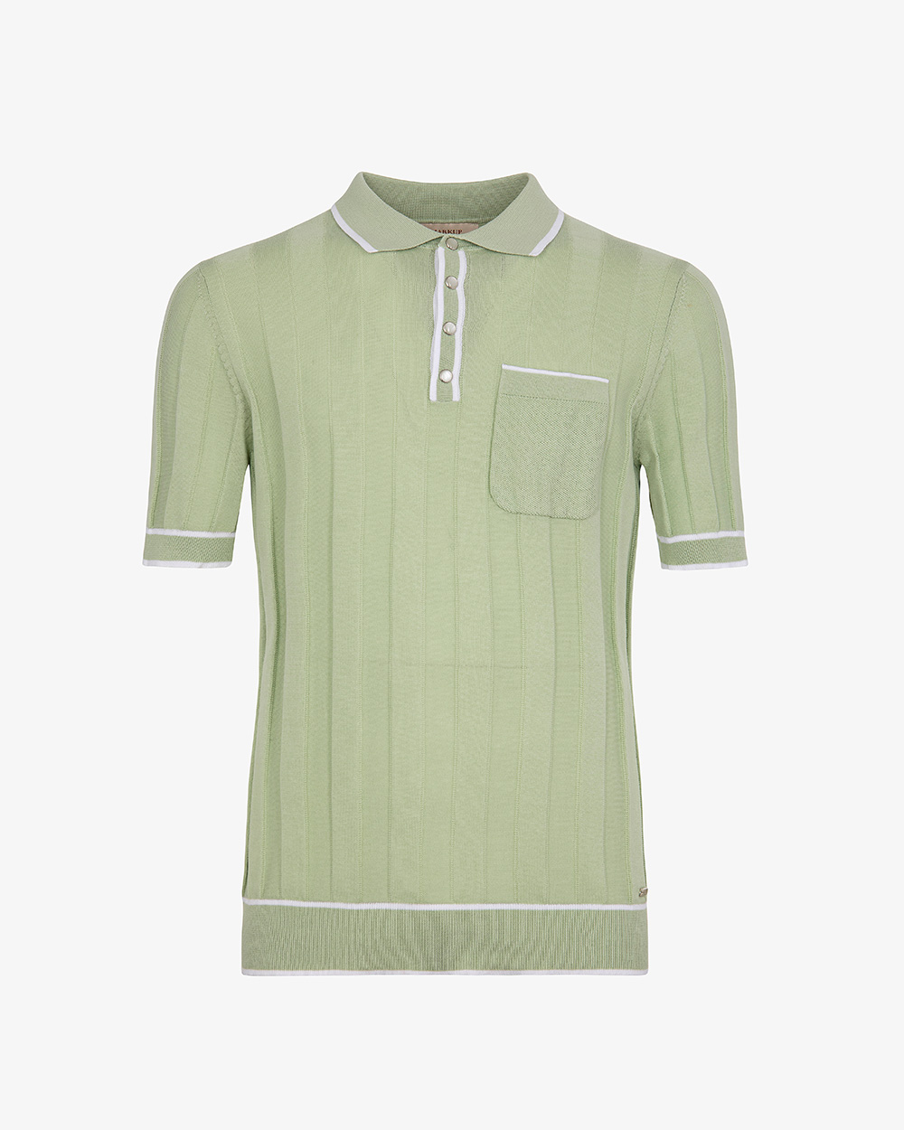 Markup Uomo Maglieria Polo mezza manica coste larghe polo