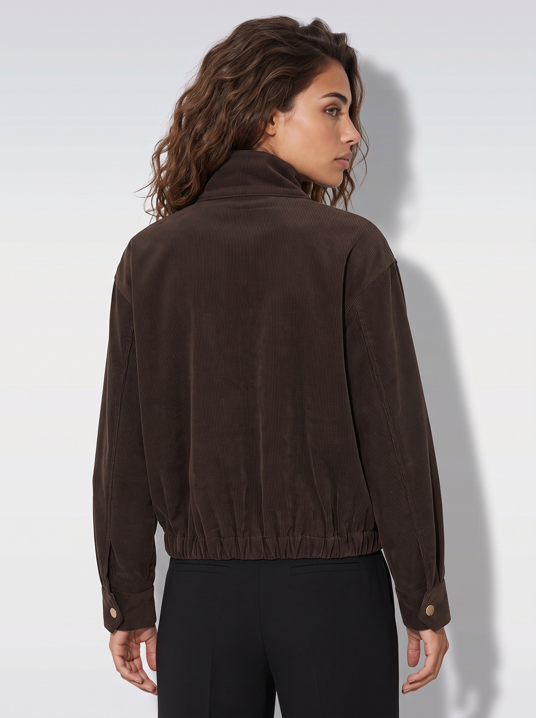 Markup Donna Giacche & Giubbotti Giubbino in velluto giubbino con tasche