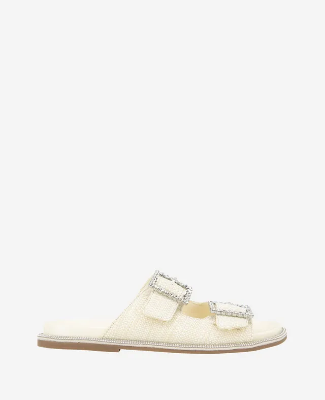 Kenneth Cole Reaction Shoes REACTION - The Sydney Slip On Linen Sandal sandali Natural