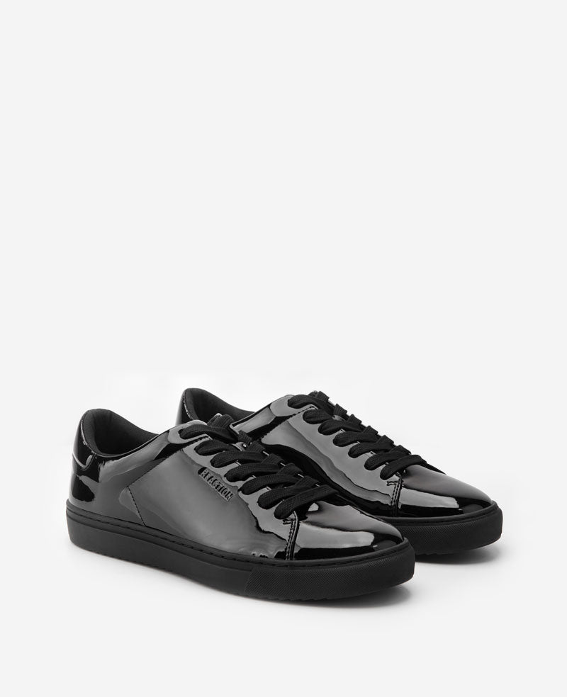 Kenneth Cole Reaction Shoes REACTION - Javon Patent Sneaker sneaker nera lucida