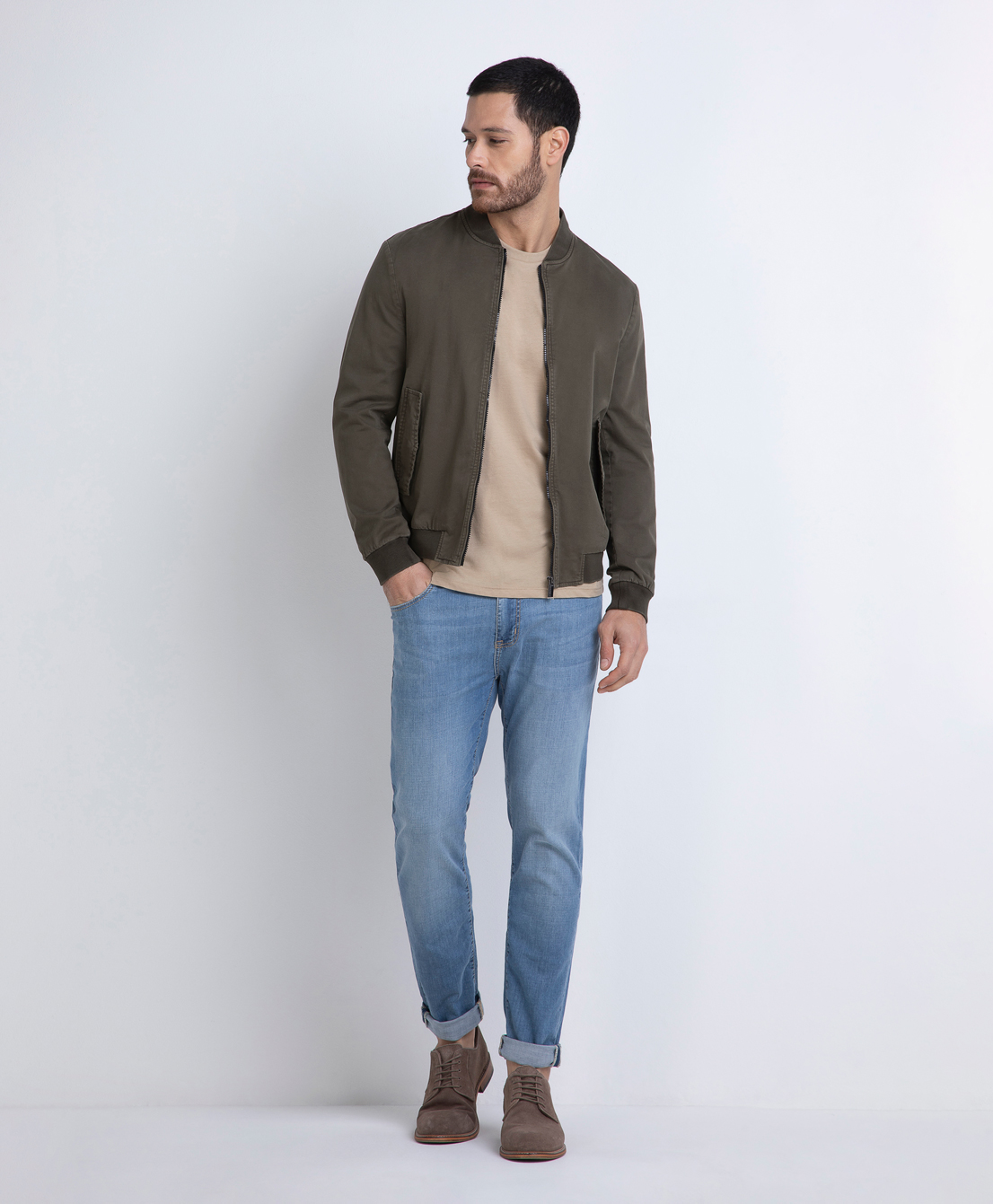 Markup Uomo Giacche & Giubbotti Bomber twill giacca