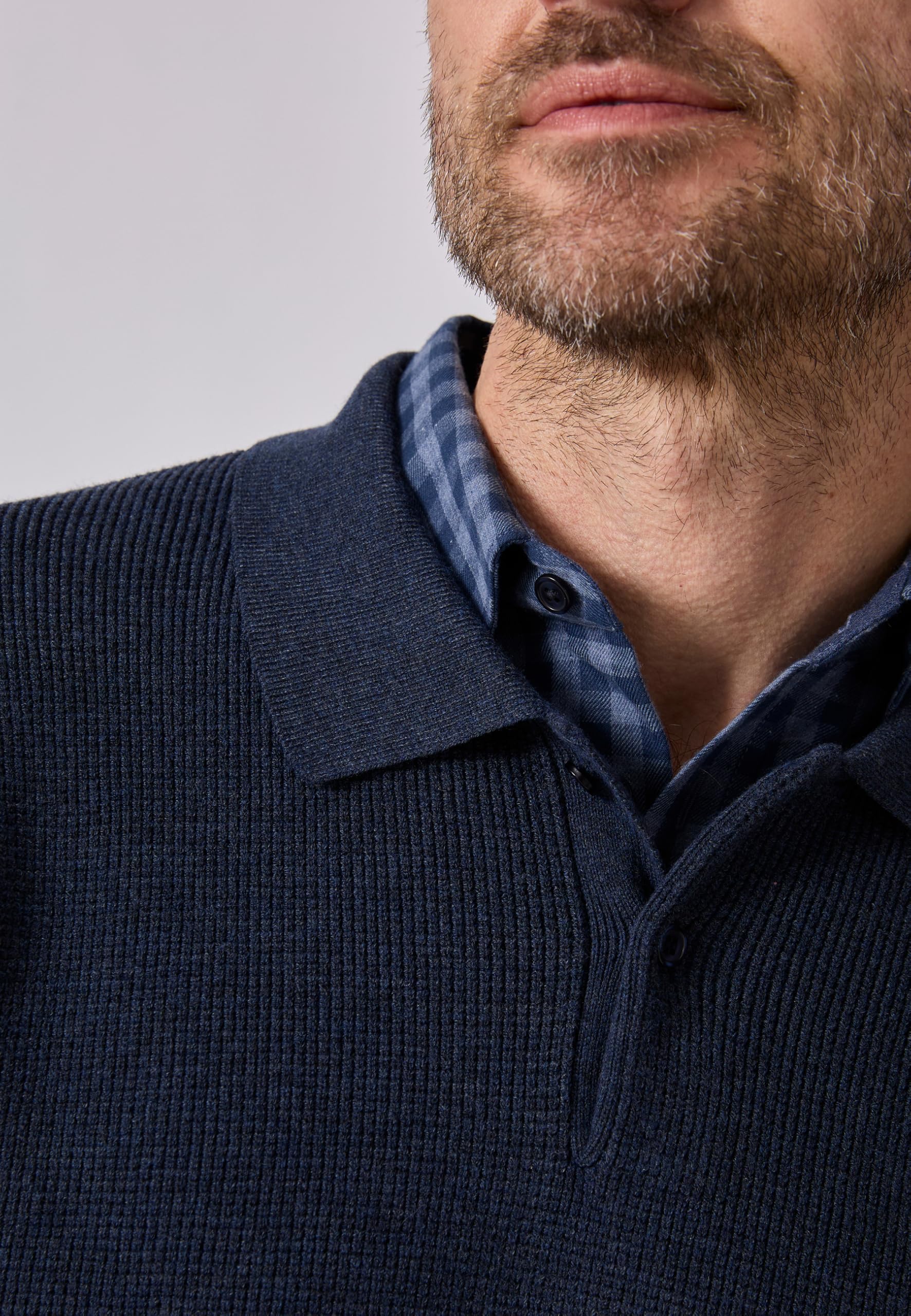 Damart Thermolactyl Maglione da uomo maglione collo polo con lana