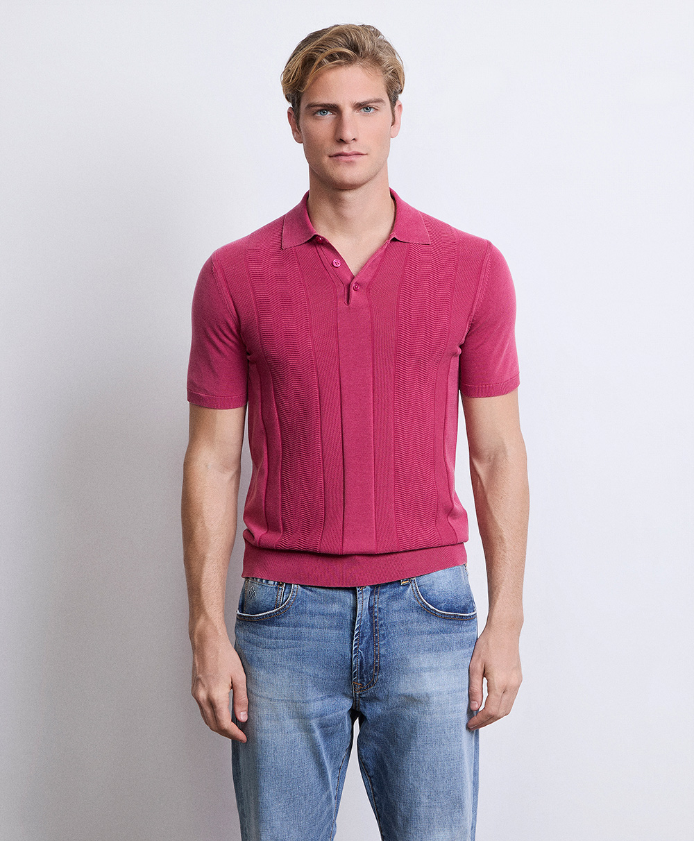 Markup Uomo Maglieria Polo tinto capo polo